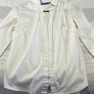 Apt 9, long sleeve white button up